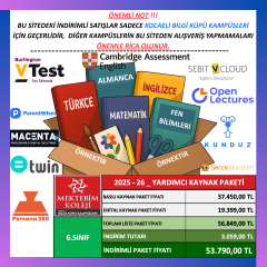 6.SINIF YARDIMCI KAYNAK PAKETİ
