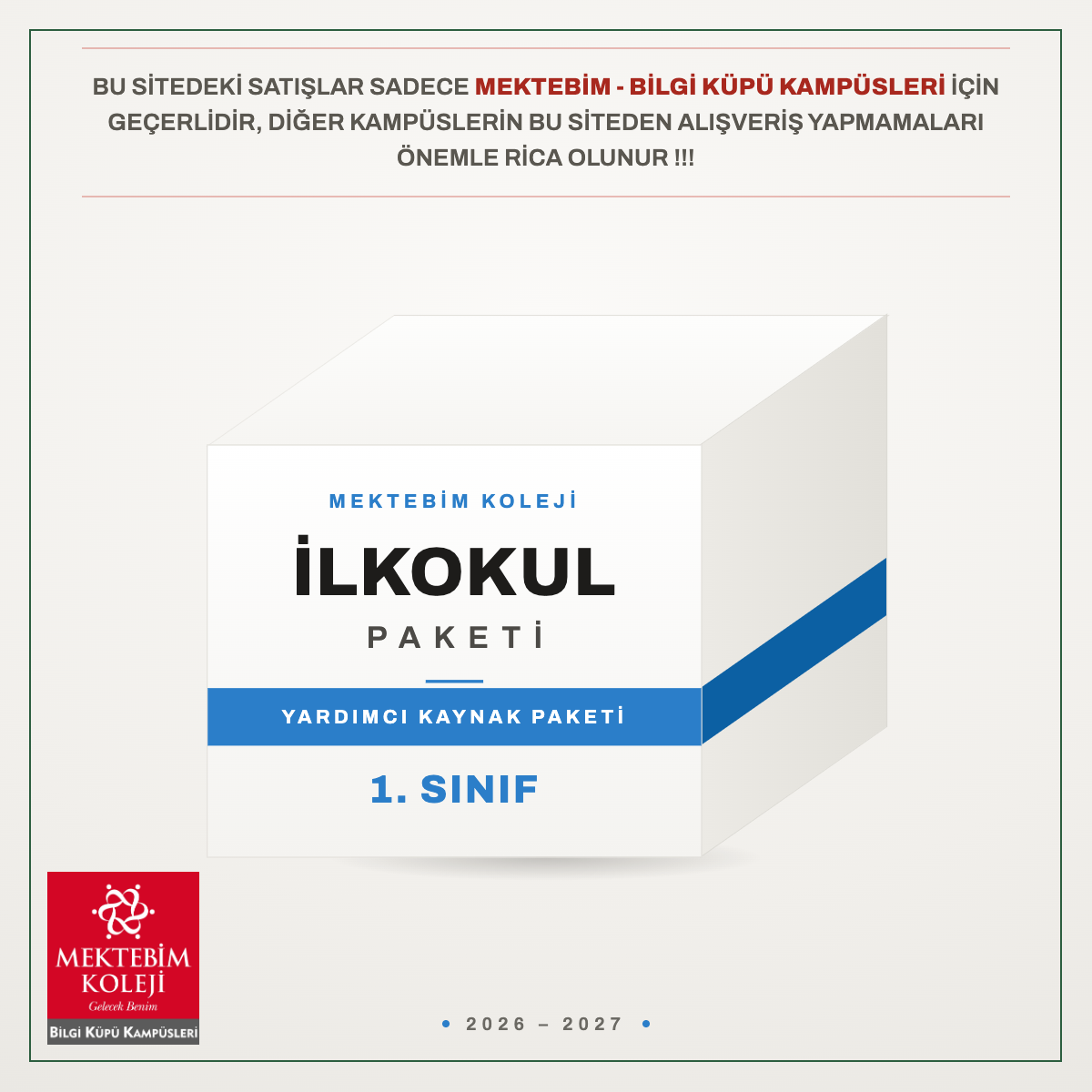 1.SINIF YARDIMCI KAYNAK PAKETİ